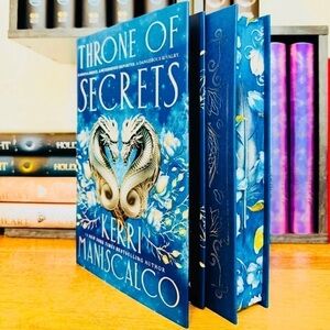 Fairyloot Exclusive Signed Edition Throne Of Secrets by Kerri Maniscalco